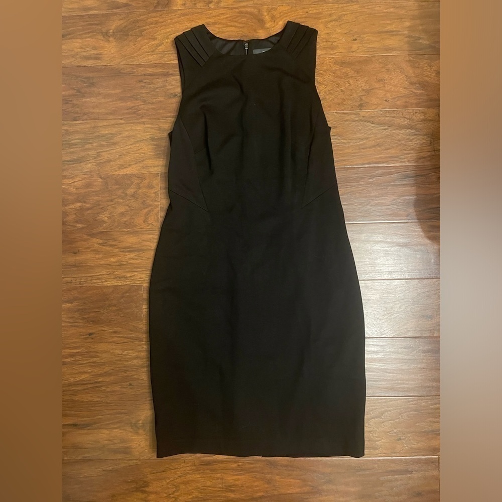 Adrianna Papell Black A-Line Dress size 6